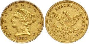 2.5 Dollar USA (1776 - ) Gold 