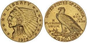 2.5 Dollar USA (1776 - ) Gold 