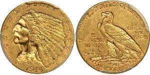 2.5 Dollar USA (1776 - ) Gold 