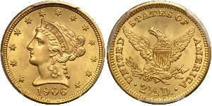 2.5 Dollar USA (1776 - ) Gold 