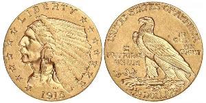 2.5 Dollar USA (1776 - ) Gold 