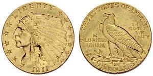 2.5 Dollar USA (1776 - ) Gold 