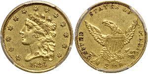 2.5 Dollar USA (1776 - ) Gold 