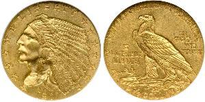 2.5 Dollar USA (1776 - ) Gold 