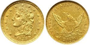 2.5 Dollar USA (1776 - ) Gold 