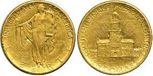 2/5 Dollar USA (1776 - ) Gold 