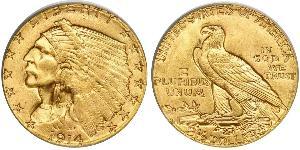 2.5 Dollar USA (1776 - ) Gold 