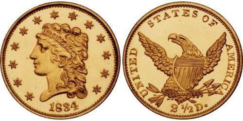 2.5 Dollar USA (1776 - ) Gold 