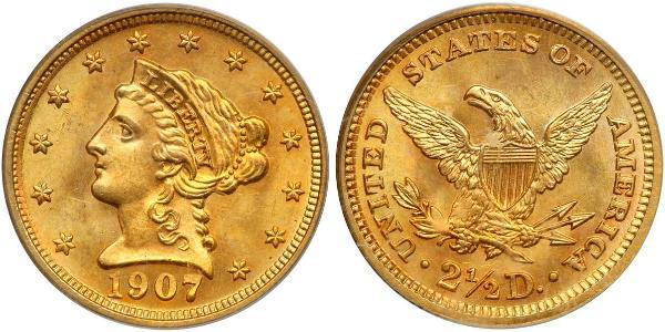 2.5 Dollar USA (1776 - ) Gold 