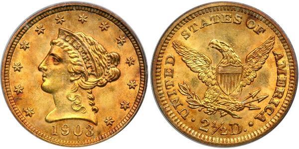 2.5 Dollar USA (1776 - ) Gold 