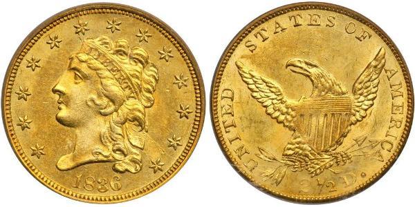 2.5 Dollar USA (1776 - ) Gold 