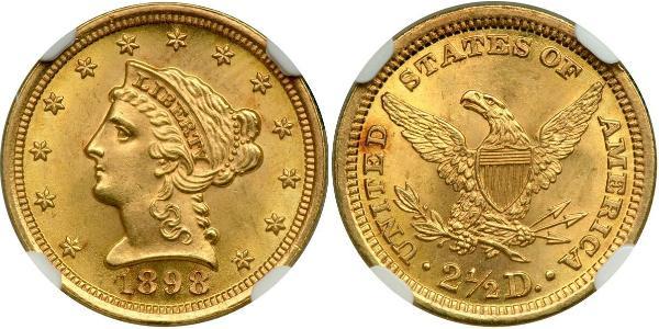 2.5 Dollar USA (1776 - ) Gold 