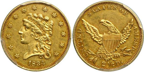 2.5 Dollar USA (1776 - ) Gold 