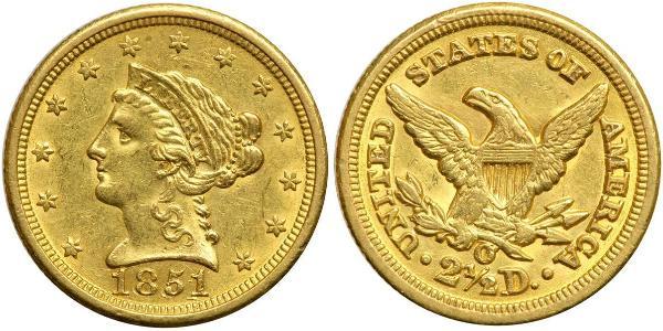 2.5 Dollar USA (1776 - ) Gold 