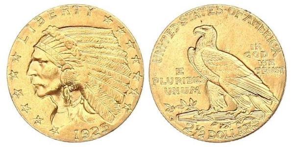 2.5 Dollar USA (1776 - ) Gold 