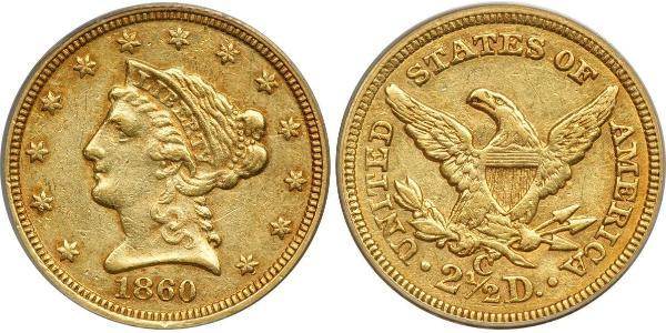 2.5 Dollar USA (1776 - ) Gold 