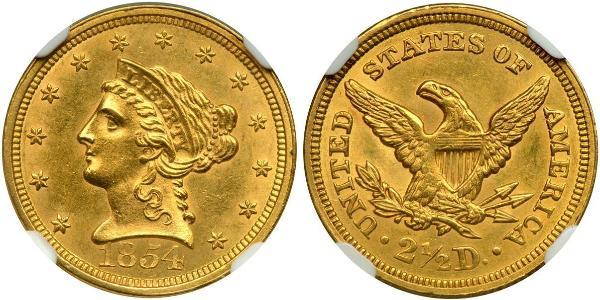 2.5 Dollar USA (1776 - ) Gold 