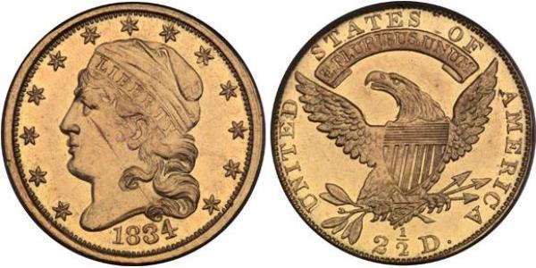 2.5 Dollar USA (1776 - ) Gold 