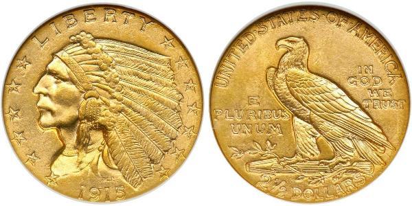 2.5 Dollar USA (1776 - ) Gold 