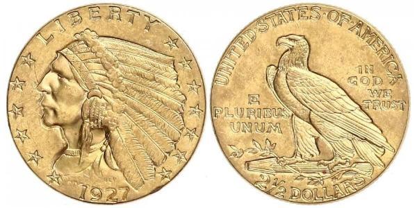 2.5 Dollar USA (1776 - ) Gold 