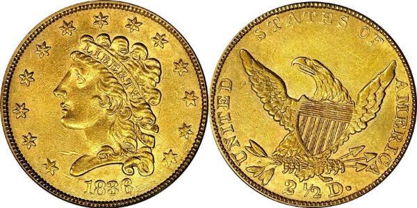 2.5 Dollar USA (1776 - ) Gold 