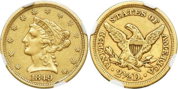 2.5 Dollar USA (1776 - ) Gold 