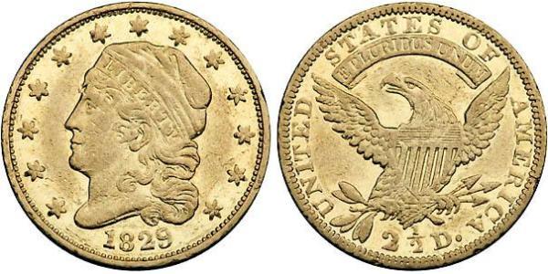 2.5 Dollar USA (1776 - ) Gold 