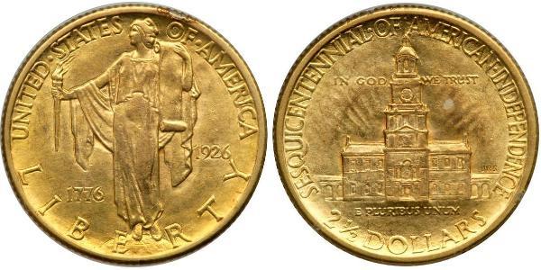 2/5 Dollar USA (1776 - ) Gold 