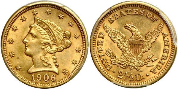 2.5 Dollar USA (1776 - ) Gold 