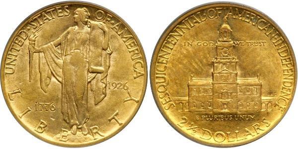 2/5 Dollar USA (1776 - ) Gold 