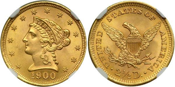 2.5 Dollar USA (1776 - ) Gold 
