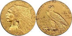 2.5 Dollar Vereinigten Staaten von Amerika (1776 - ) Gold 