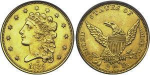 2.5 Dollar Vereinigten Staaten von Amerika (1776 - ) Gold 