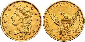 2.5 Dollar Vereinigten Staaten von Amerika (1776 - ) Gold 