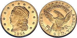 2.5 Dollar Vereinigten Staaten von Amerika (1776 - ) Gold 