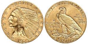 2.5 Dollar Vereinigten Staaten von Amerika (1776 - ) Gold 