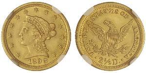 2.5 Dollar Vereinigten Staaten von Amerika (1776 - ) Gold 