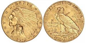 2.5 Dollar Vereinigten Staaten von Amerika (1776 - ) Gold 