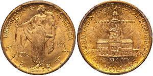 2/5 Dollar Vereinigten Staaten von Amerika (1776 - ) Gold 