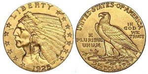 2.5 Dollar Vereinigten Staaten von Amerika (1776 - ) Gold 