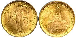 2/5 Dollar Vereinigten Staaten von Amerika (1776 - ) Gold 
