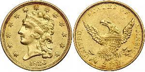 2.5 Dollar Vereinigten Staaten von Amerika (1776 - ) Gold 