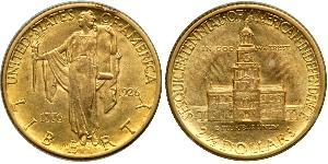 2/5 Dollar Vereinigten Staaten von Amerika (1776 - ) Gold 