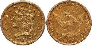 2.5 Dollar Vereinigten Staaten von Amerika (1776 - ) Gold 