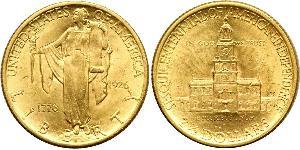 2/5 Dollar Vereinigten Staaten von Amerika (1776 - ) Gold 