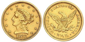 2.5 Dollar Vereinigten Staaten von Amerika (1776 - ) Gold 