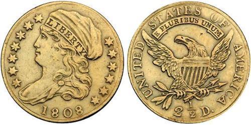 2.5 Dollar Vereinigten Staaten von Amerika (1776 - ) Gold 