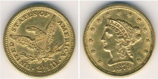 2.5 Dollar Vereinigten Staaten von Amerika (1776 - ) Gold 