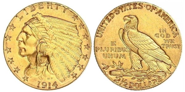 2.5 Dollar États-Unis d