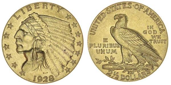 2.5 Dollar États-Unis d